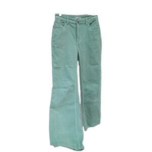 Billabong X The Salty Blonde Chill Out High Rise Corduroy Pants 26 Wide Leg
